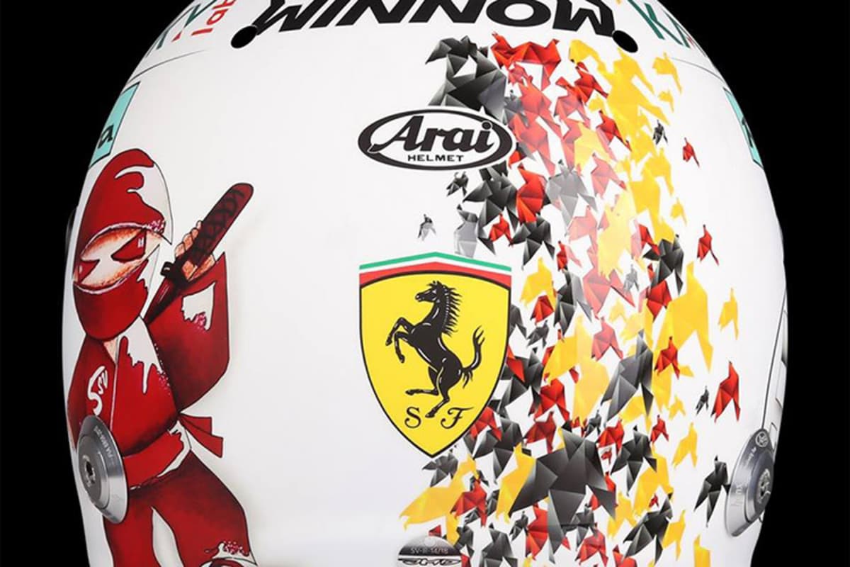 Der Helm in Suzuka 2018