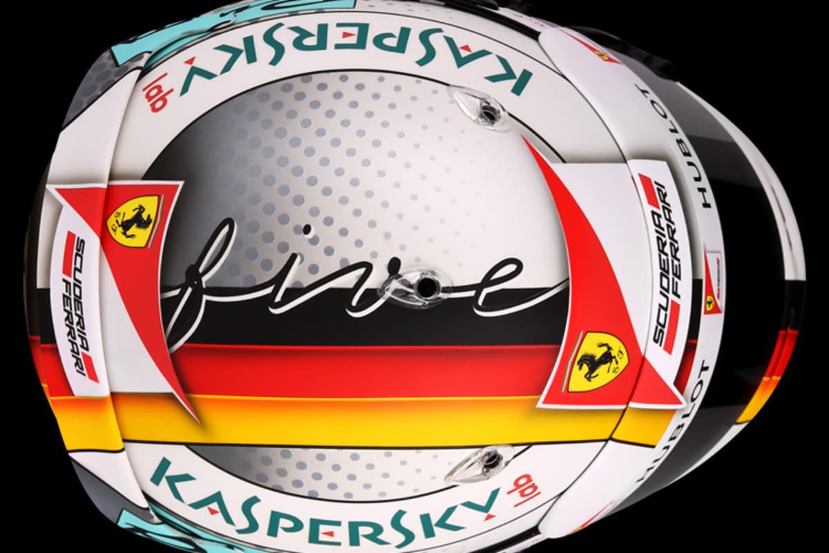 Der neue Helm von oben