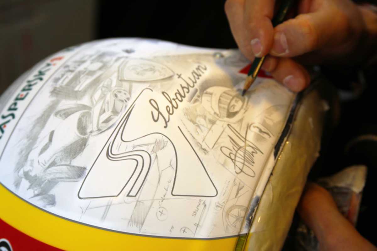 So entstand der neue Vettel-Helm