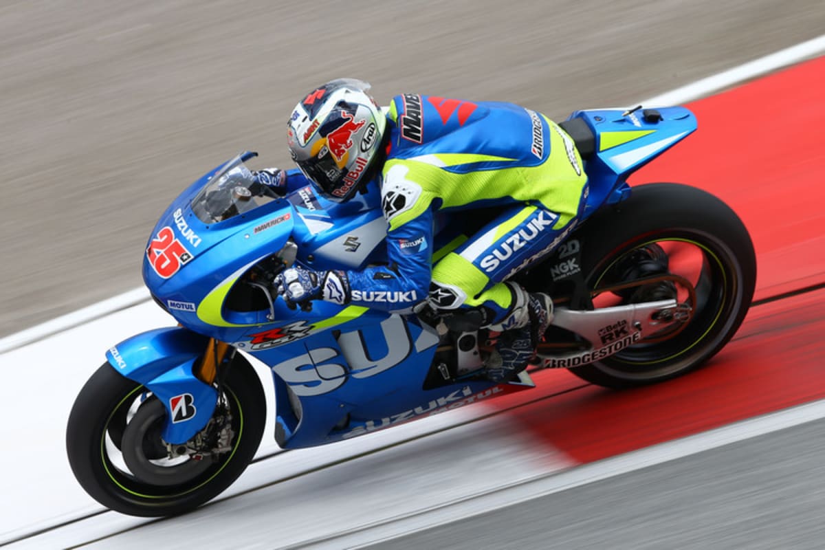 Maverick Vinales auf der Werks-Suzuki: Es fehlen 20 km/h
