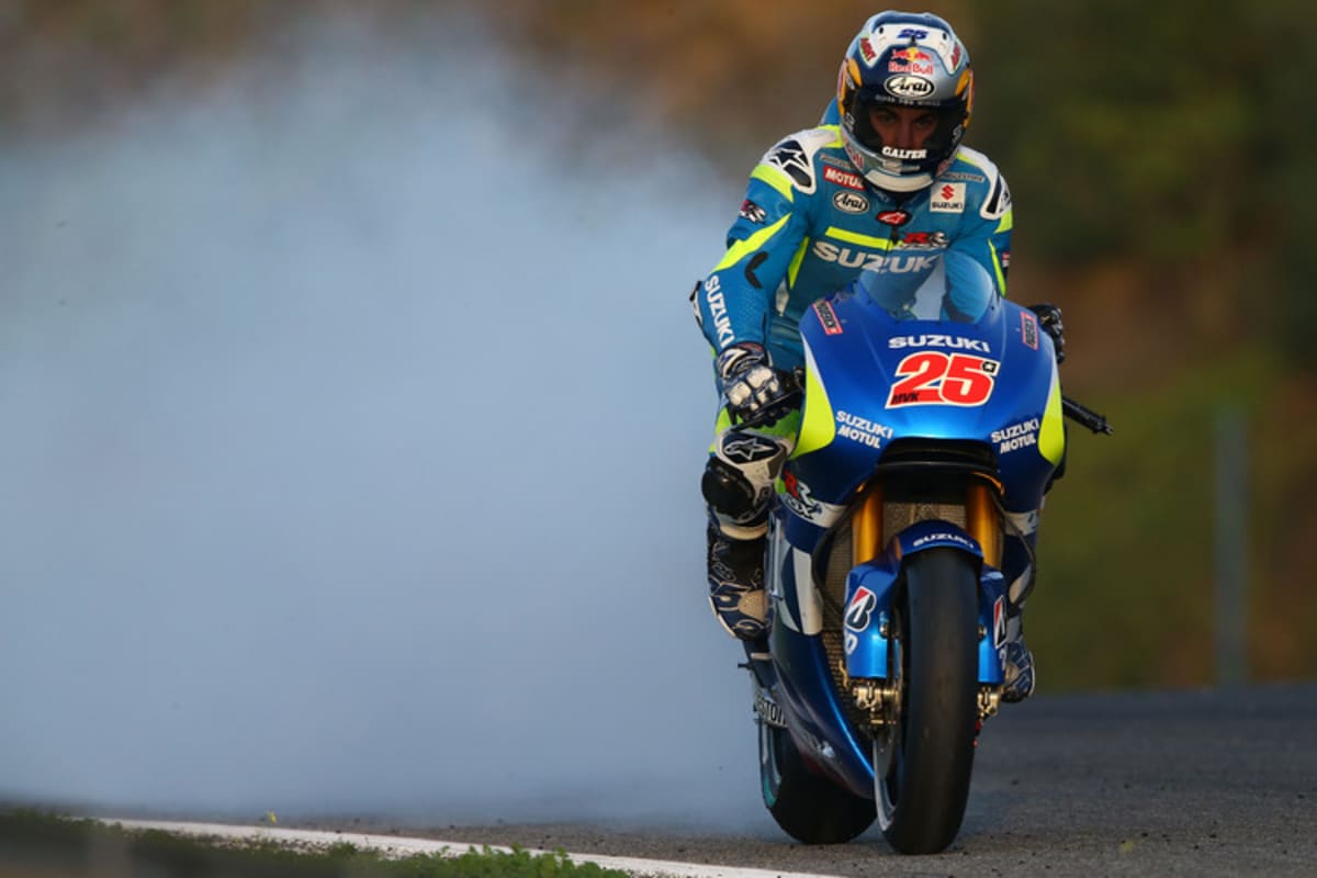 Maverick Vinales beim Jerez-Test Ende November: Wieder ein Motor am Ende