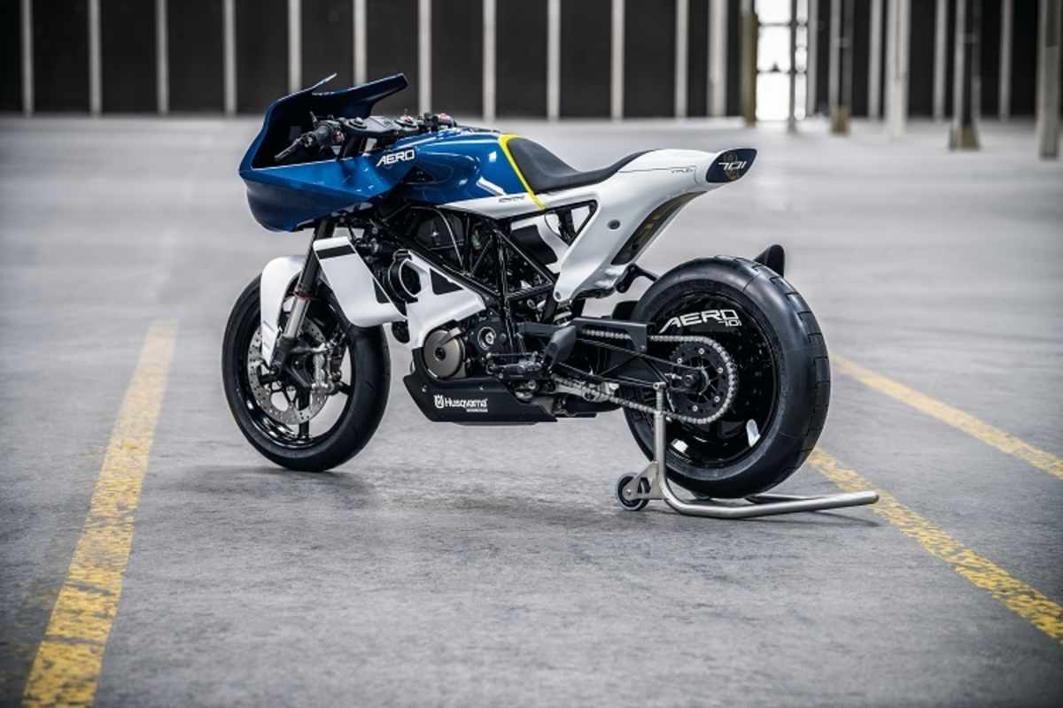 Husqvarna 701 Vitpilen Aero Concept: Weiterentwicklung des knorrigen Designs