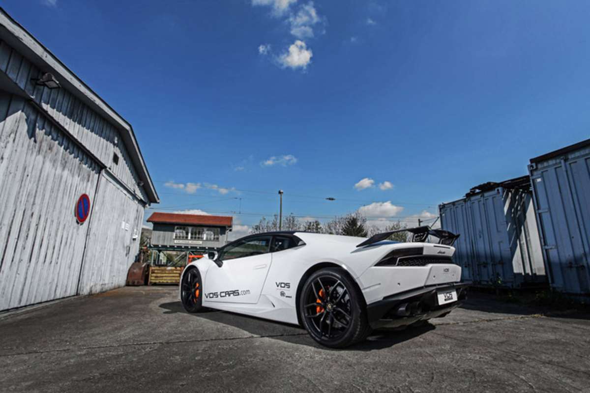 Auch das Heck kann sich sehen lassen