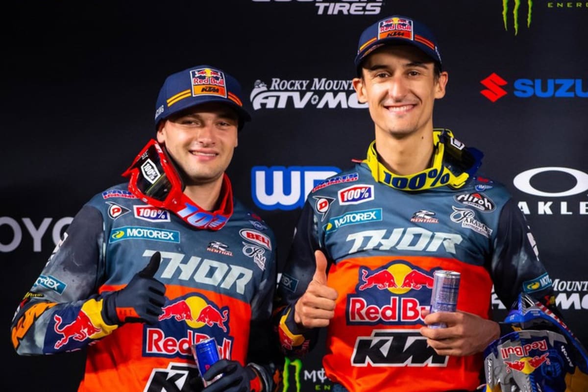 Webb und Musquin treiben das KTM-Werksteam zu Höchstleistungen