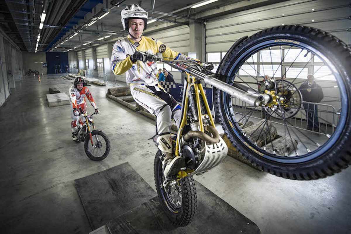 Höchste Konzentraiton beim Indoor Trial