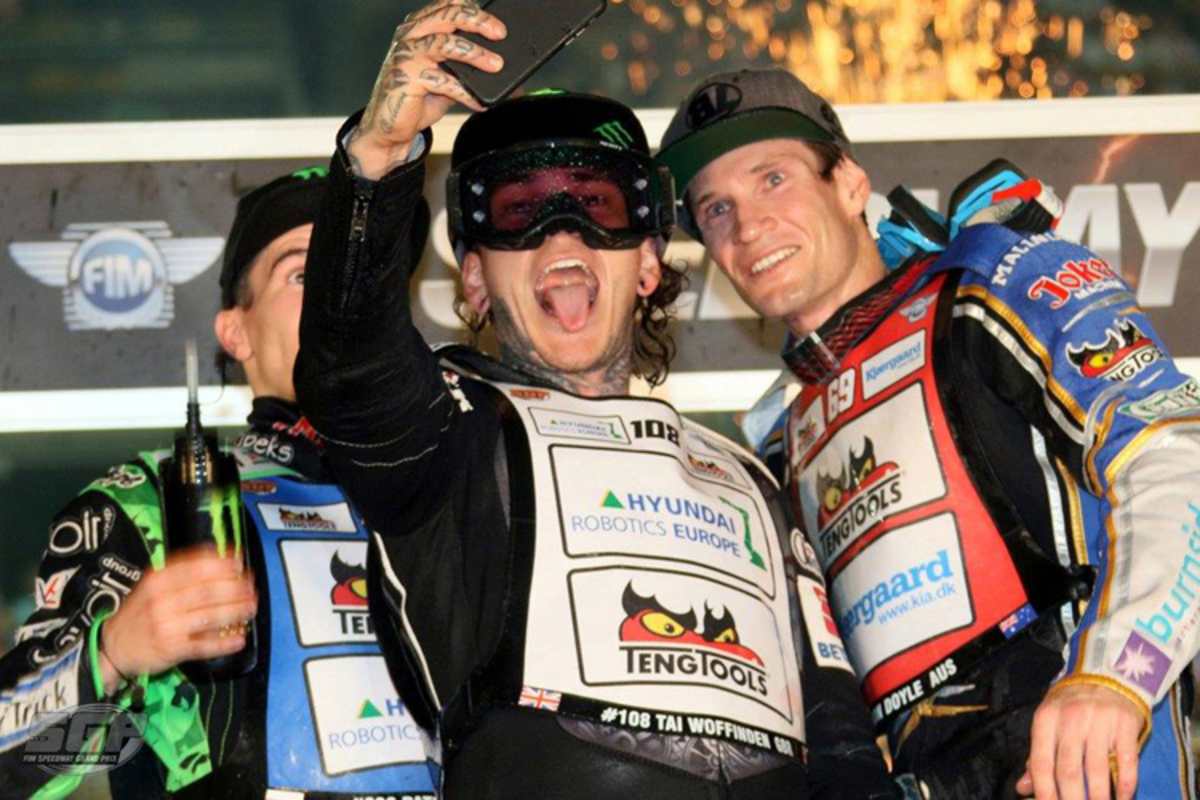 Die Top-3: Patryk Dudek, Tai Woffinden und Jason Doyle