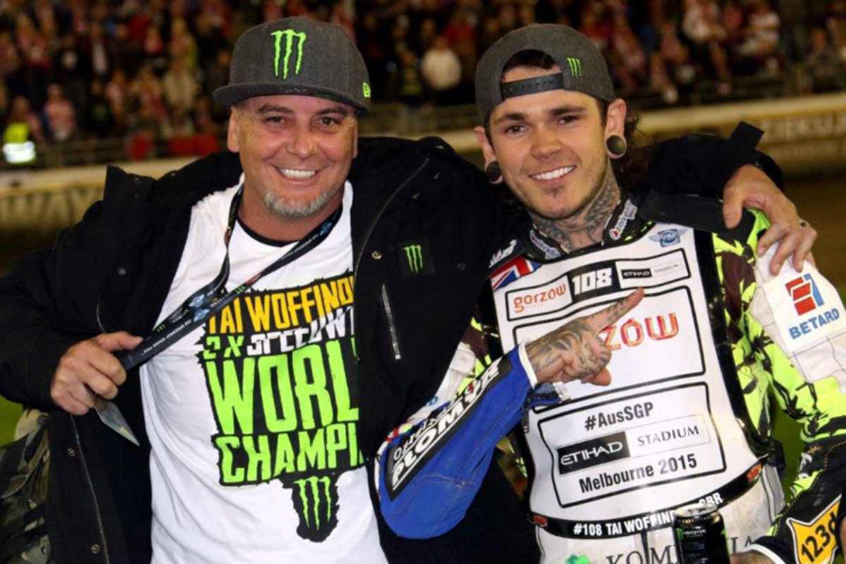 Hat viel zu feiern: Weltmeister Tai Woffinden (re.)