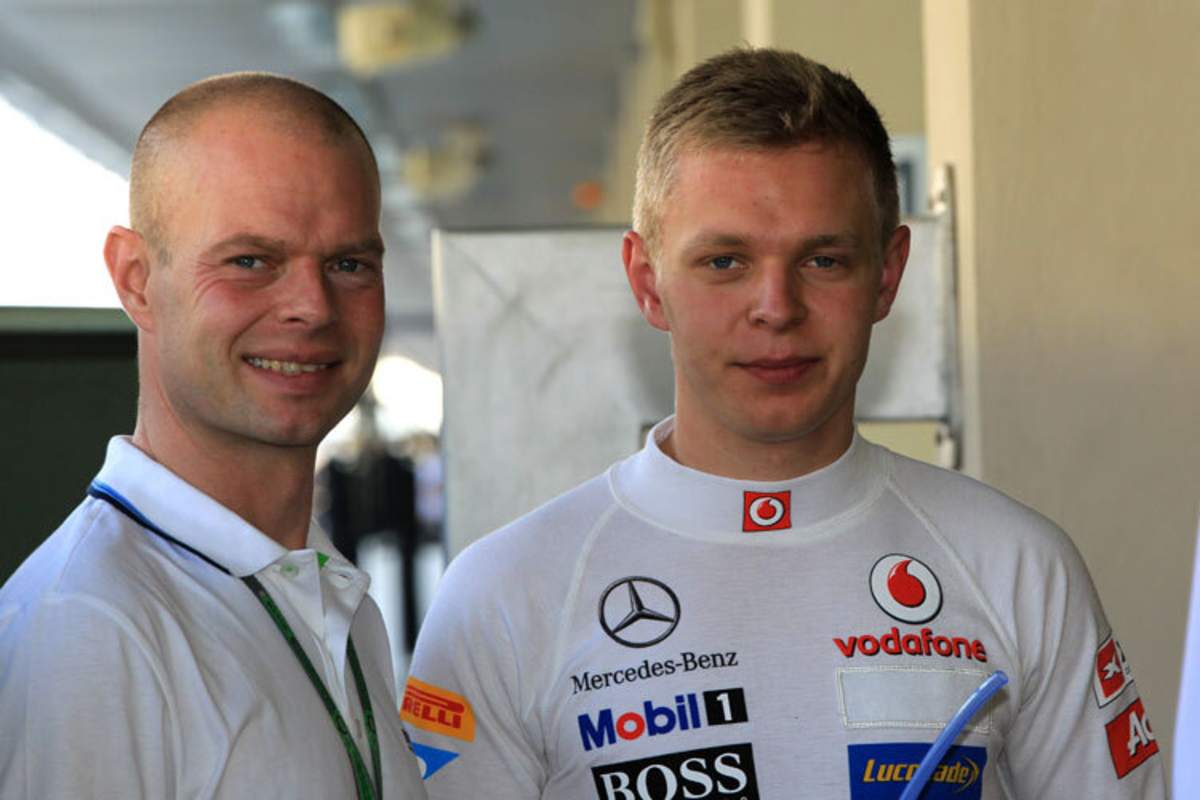 Kevin Magnussen mit Vater Jan
