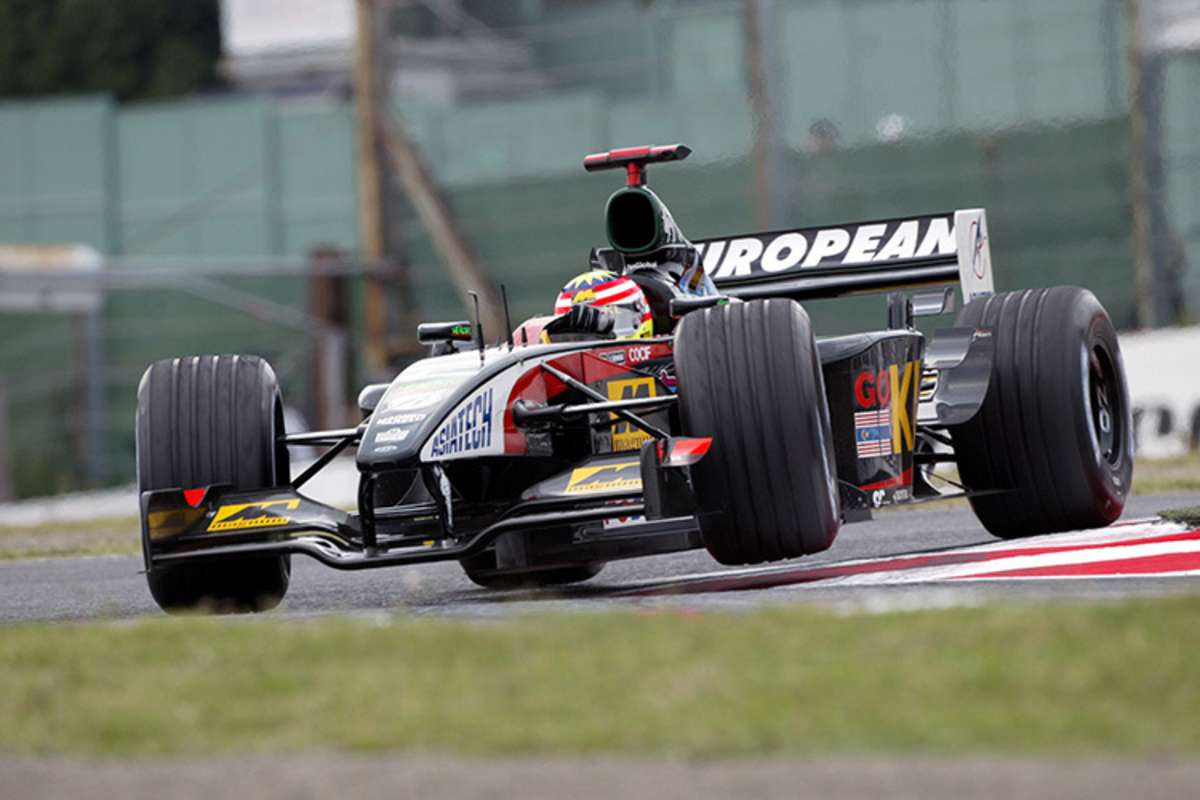 Alex Yoong hatte im Minardi alle Hände voll zu tun