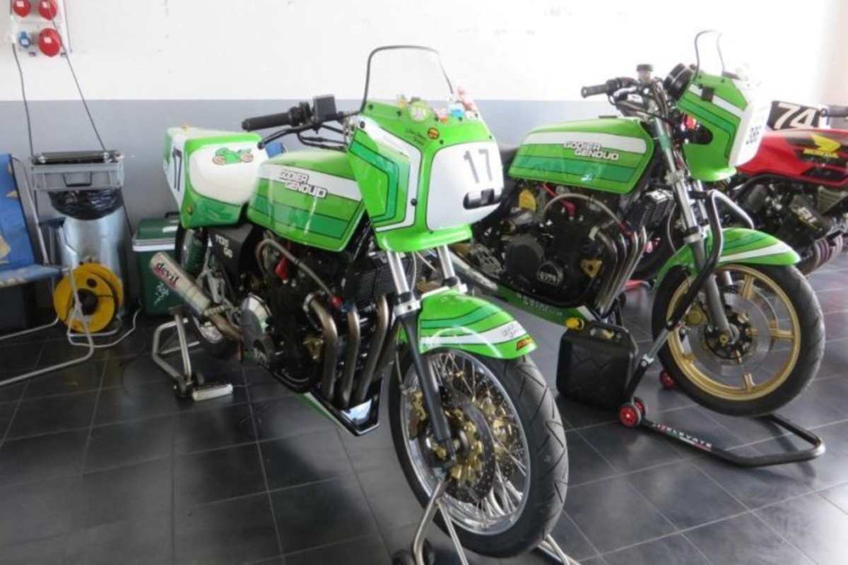 Kawasaki-Umbauten der Langstrecken-Europameister Georges Godier und Alain Genoud