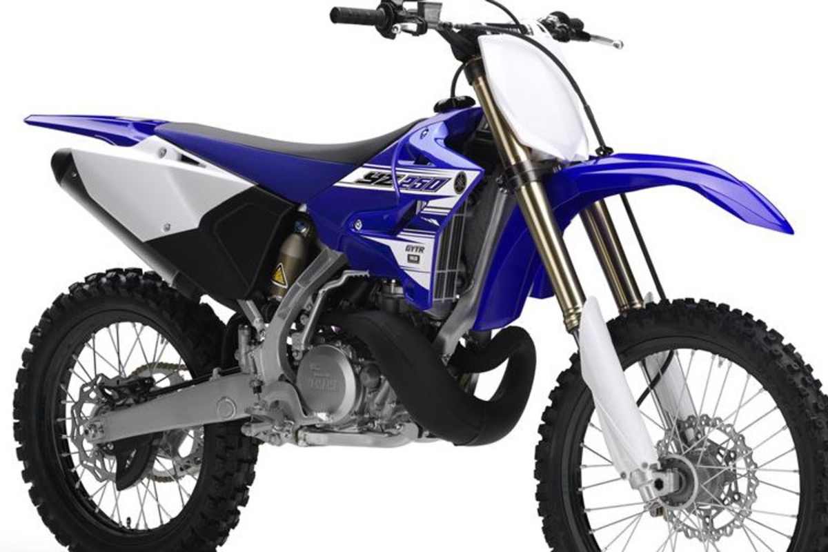 Die Zweitakt-Yamaha YZ 250 Jahrgang 2017
