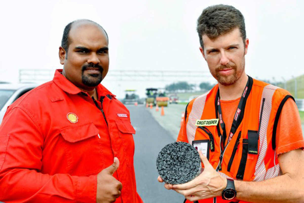 Rennstreckendesigner Jarno Zaffelli (rechts)