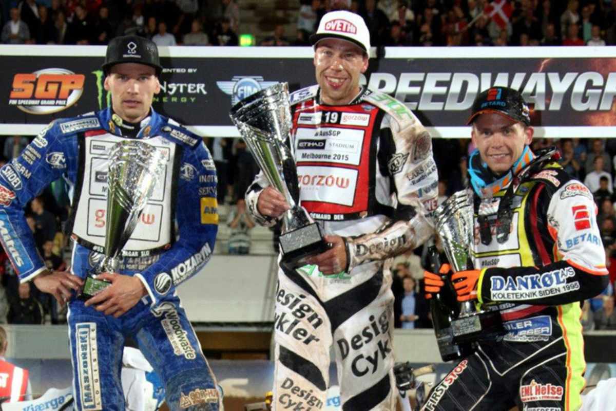 Die Top-3 von Horsens: Matej Zagar, Peter Kildemand und Michael Jepsen Jensen (v.l.)