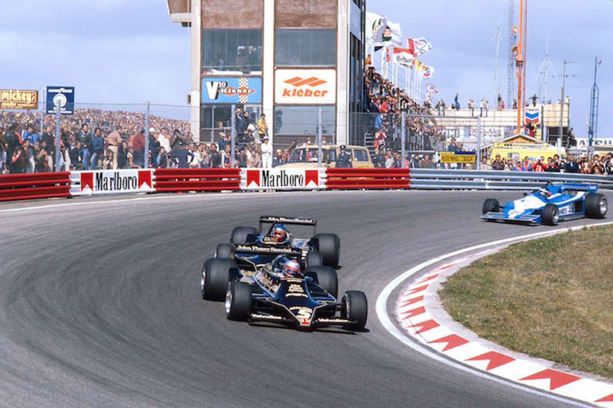 Mario Andretti vor Ronnie Peterson in Zandvoort 1978