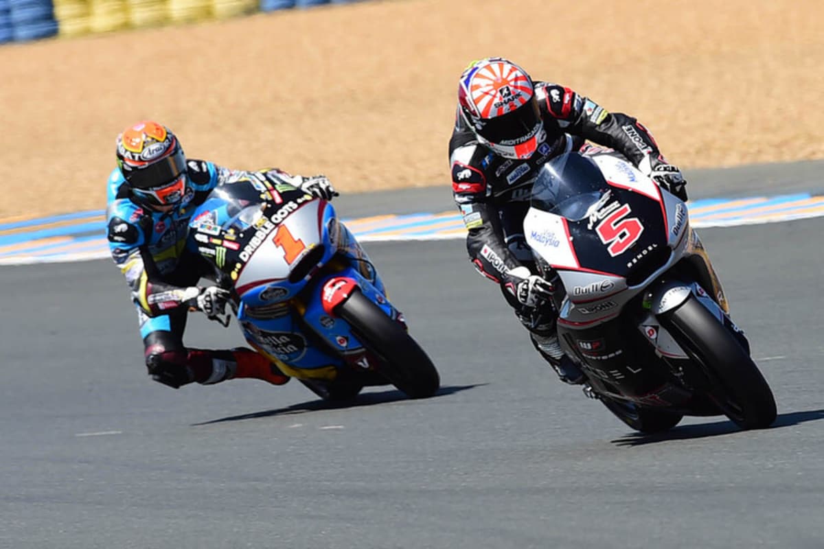 Das Rennen in Le Mans: WM-Leader Zarco vor Weltmeister Rabat