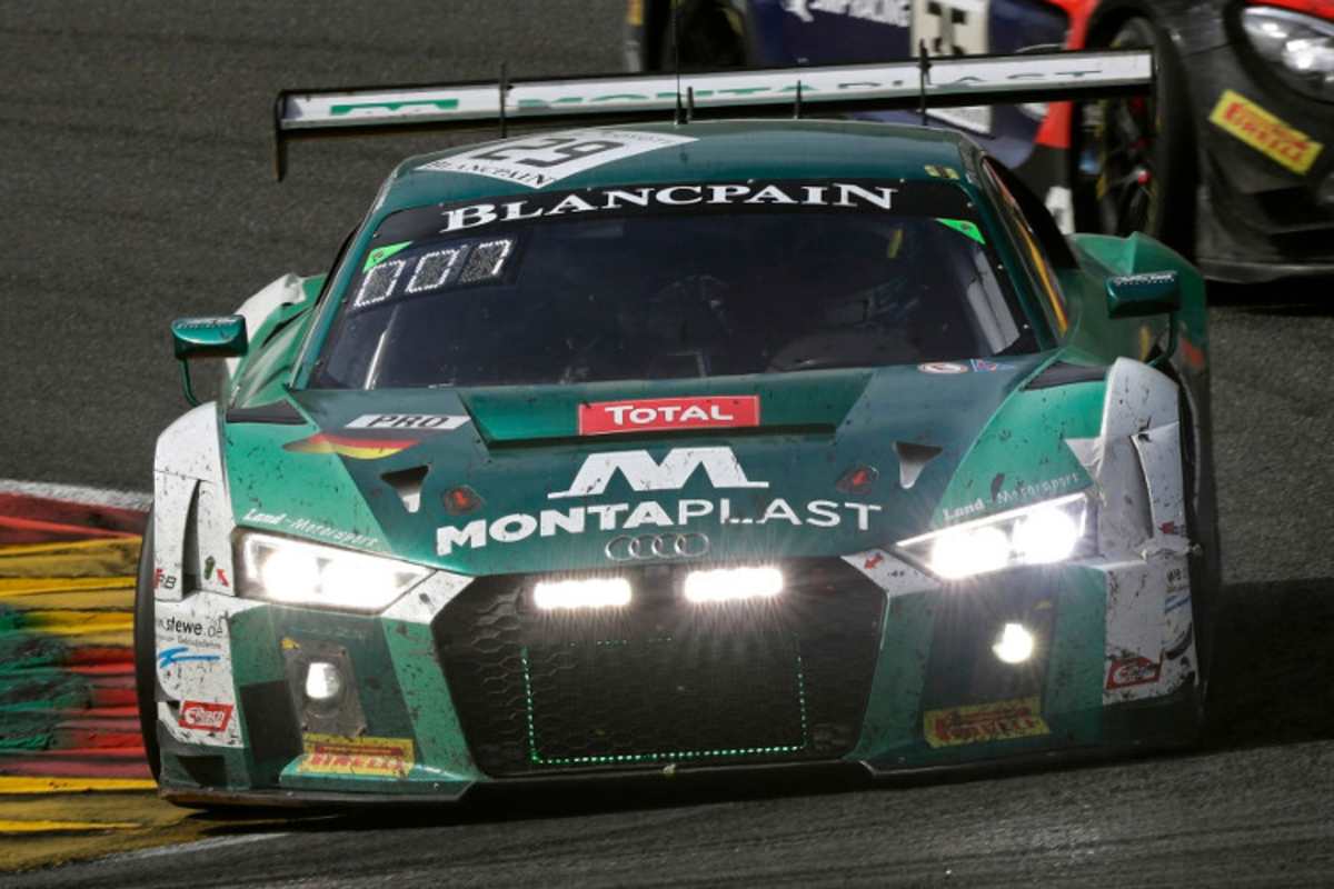 Komplettierte das Podium der 24h von Spa-Francorchamps: Der Audi R8 LMS von Land-Motorsport