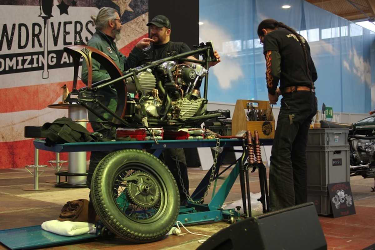 Sonderfall Bike Build Off an einer Messe: Unter anderem brauchen Schweizer eine Bewilligung zur aktiven Veredelung 