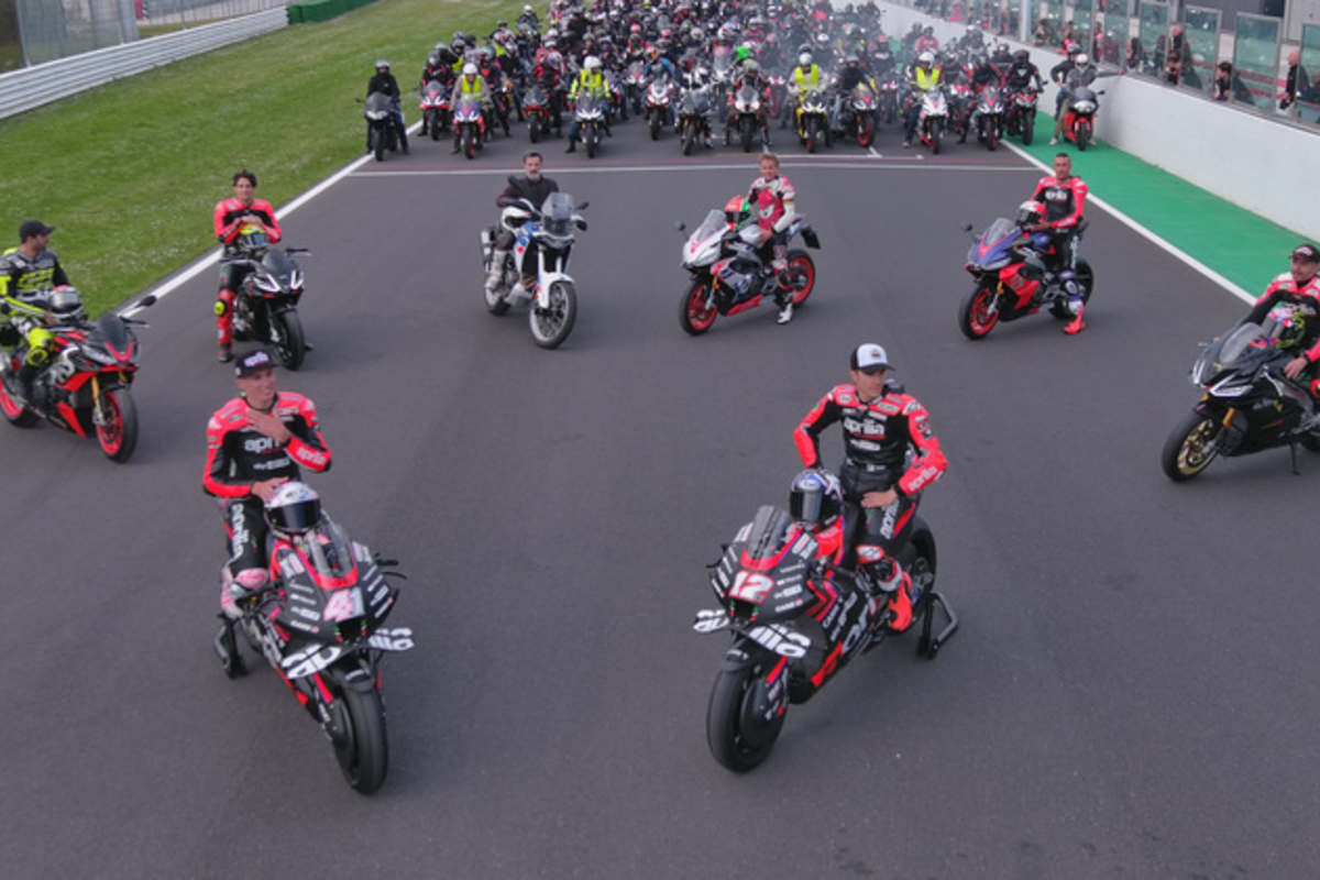 Viele Helden der Vergangenheit kamen nach Misano