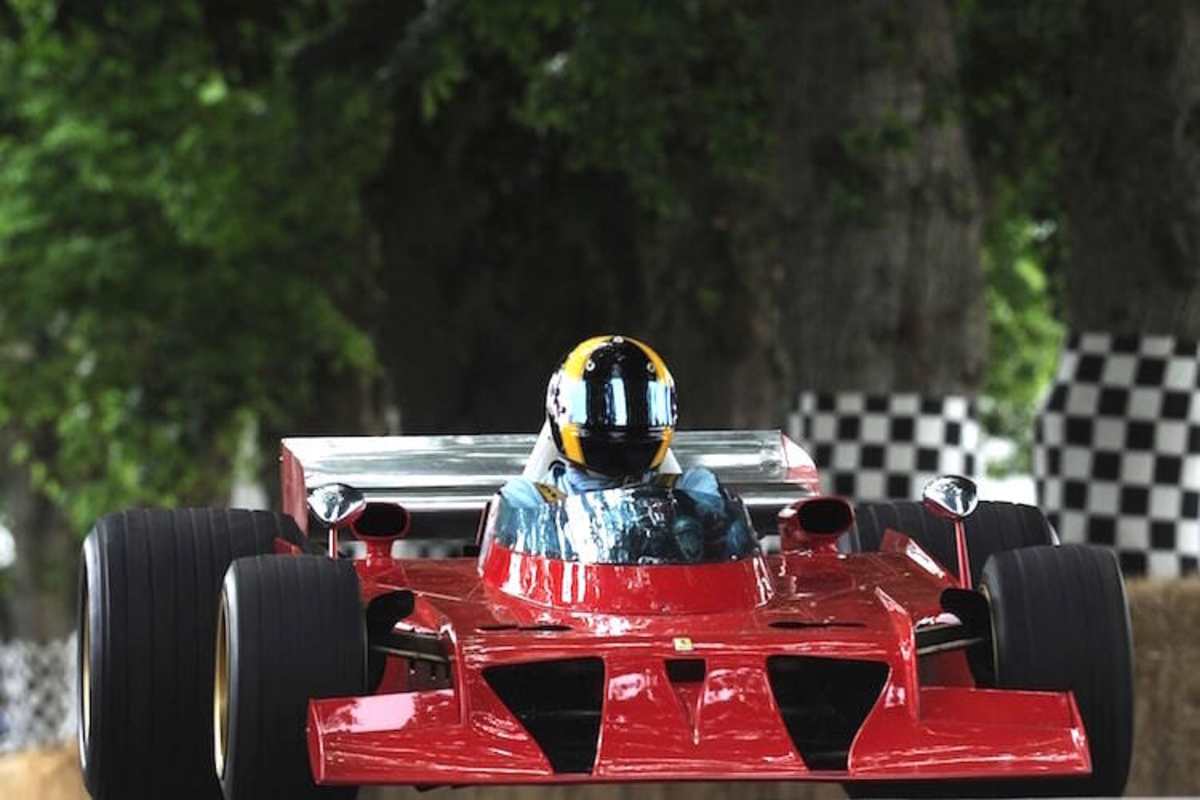 Der 1972er Ferrari-Schneepflug 2010 in Goodwood