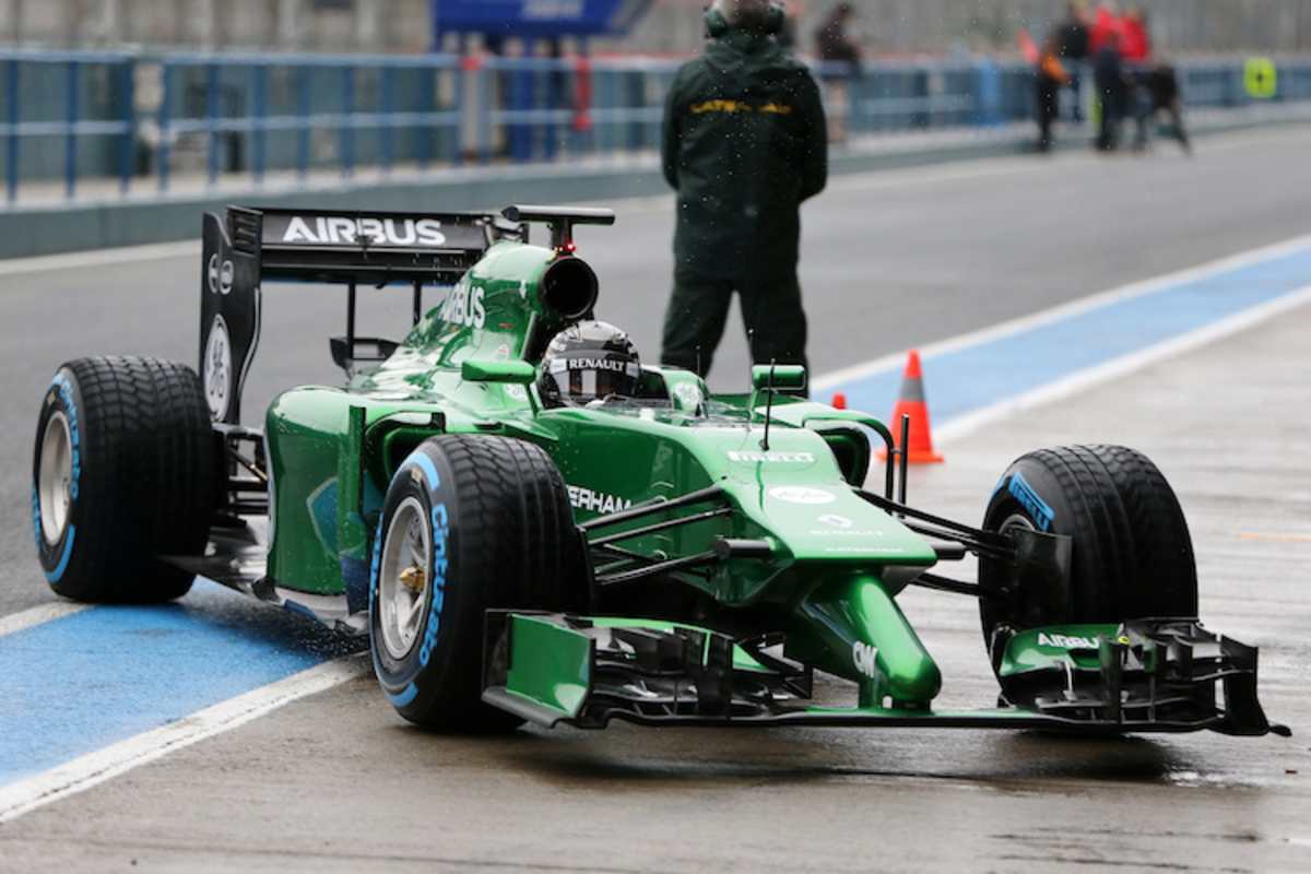 Caterham zeigte 2014 diese Hässlichkeit