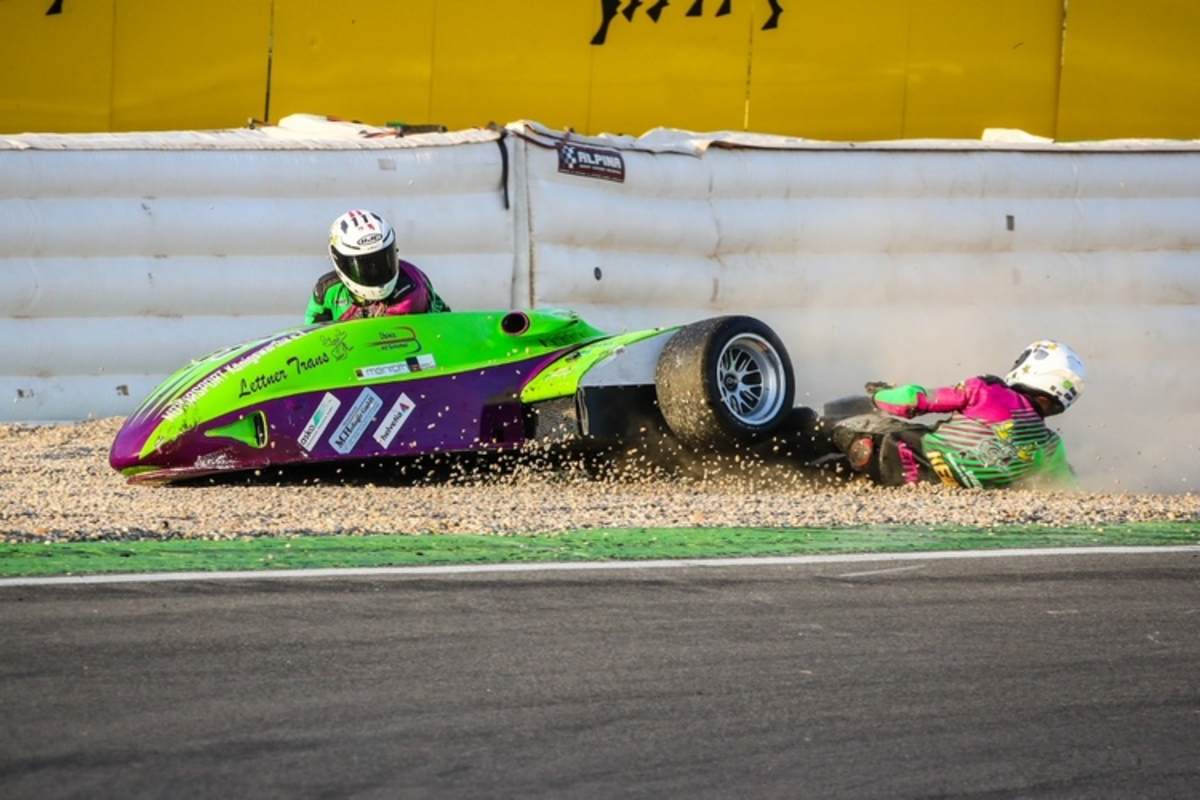 Peter Kimeswenger und Beifahrer Kevin Kölsch