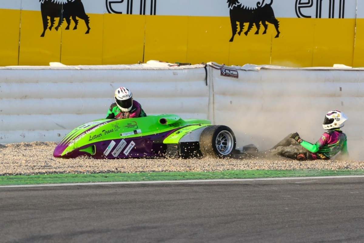 Peter Kimeswenger und Beifahrer Kevin Kölsch