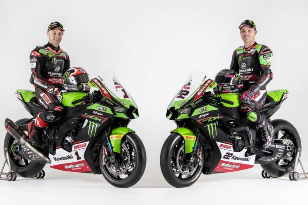Das Kawasaki-Duo Jonathan Rea und Alex Lowes
