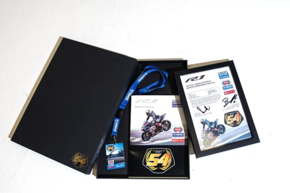 Replika der Weltmeister-Yamaha R1