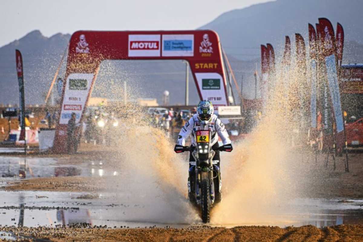 Die ersten Tage regnete es in Saudi-Arabien