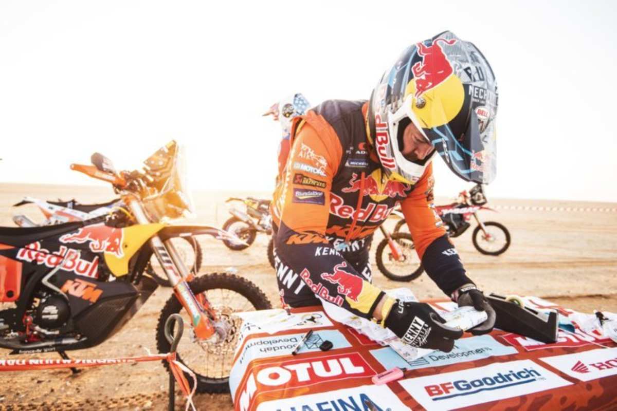 Ein Wegpunkt mitten in der Wüste