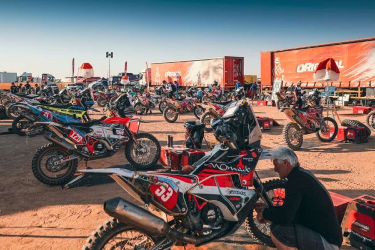 124  Motorräder schafften es bis ins Ziel