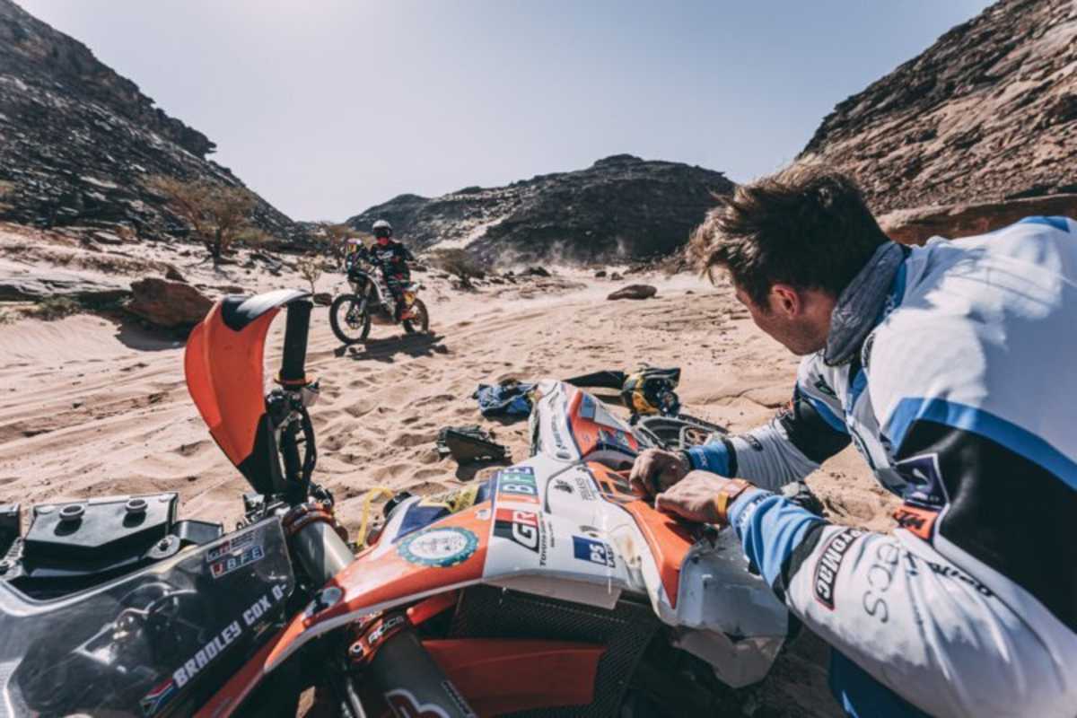 Manche blieben noch am letzten Tag liegen