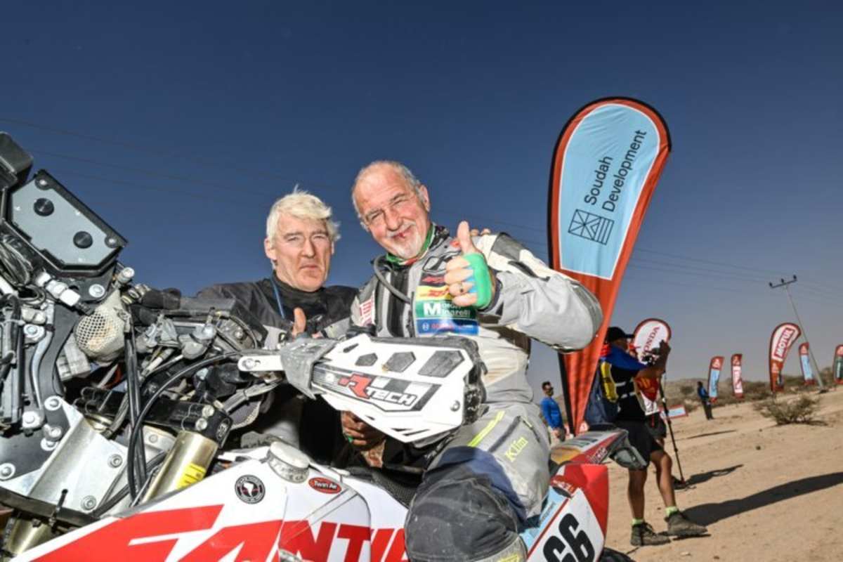 Dakar-Urgestein Franco Picco brachte seine Fantic ins Ziel