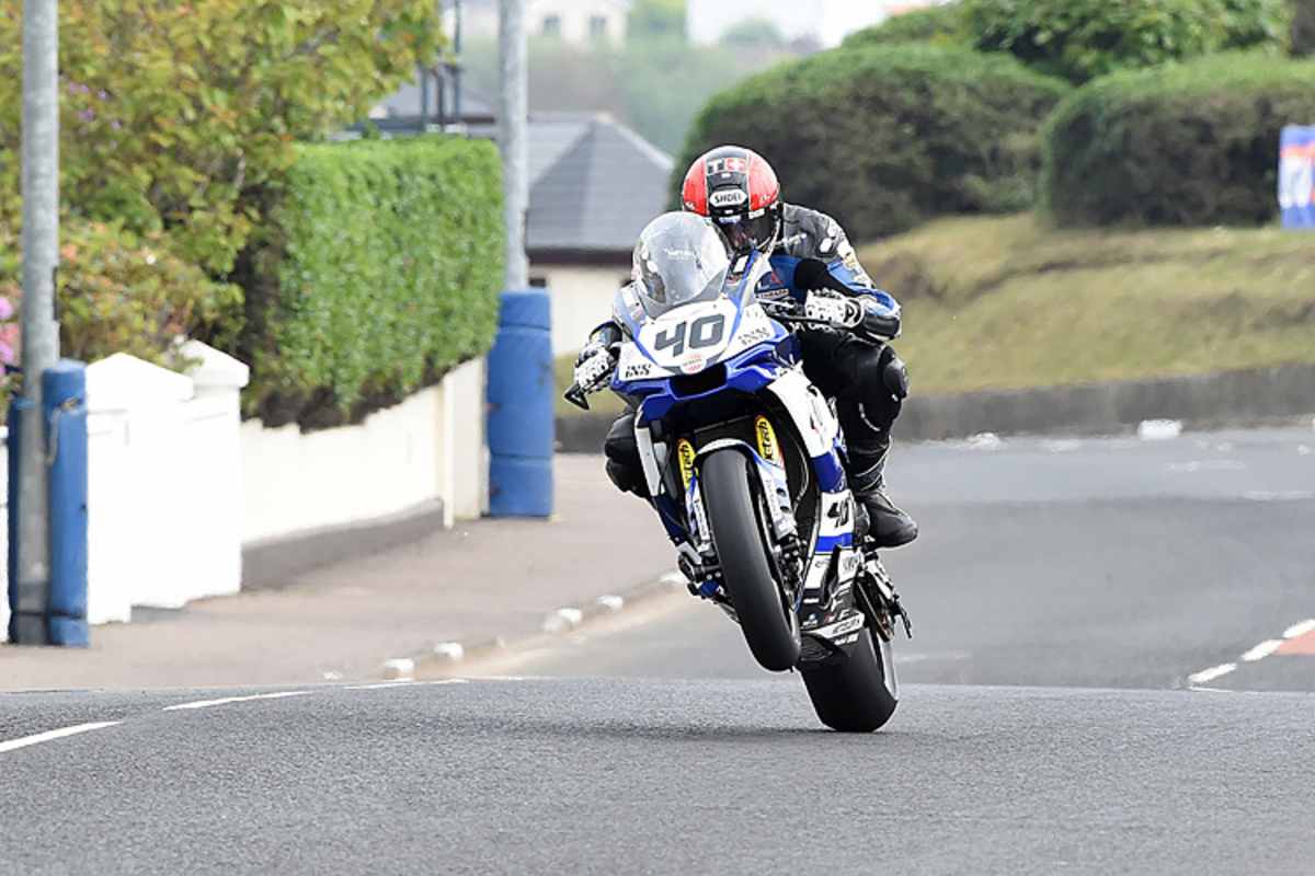 Beim North West 200 ist Saiger immer vorne mit dabei