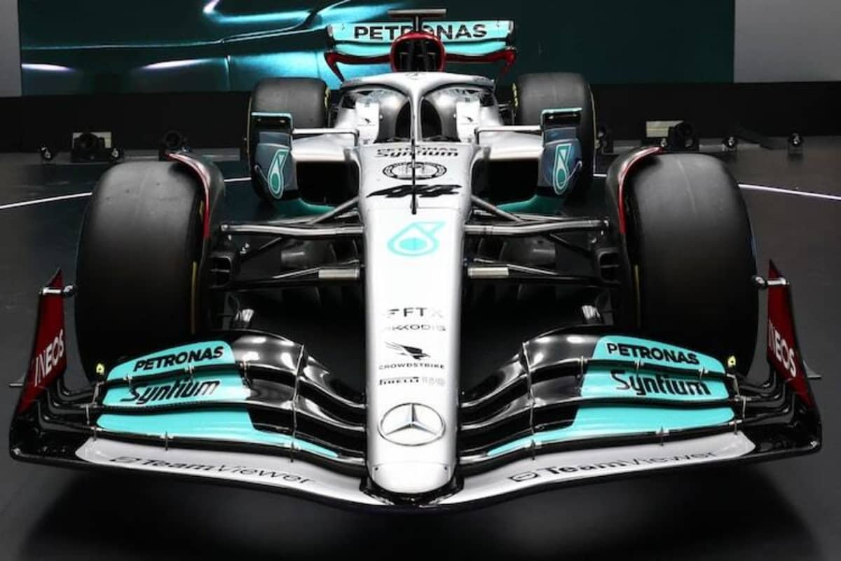 Die Front beim fertigen Wagen