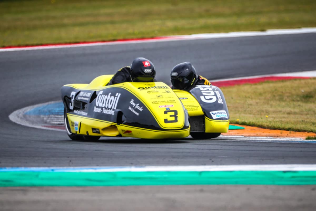 Markus Schlosser/Marcel Fries legten ebenfalls eine schnelle Rundenzeit vor