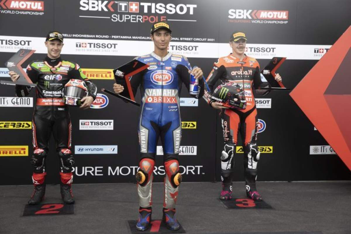 Superpole: Jonathan Rea, Toprak Razgatlioglu & Scott Redding