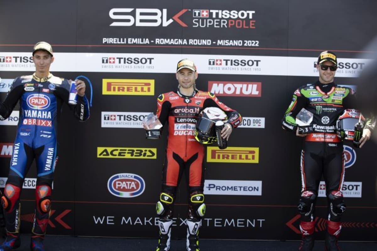 Superpole: Jonathan Rea, Toprak Razgatlioglu & Álvaro Bautista