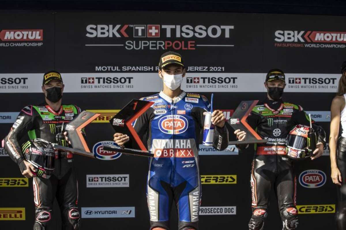 Superspole: Alex Lowes, Toprak Razgatlioglu & Jonathan Rea
