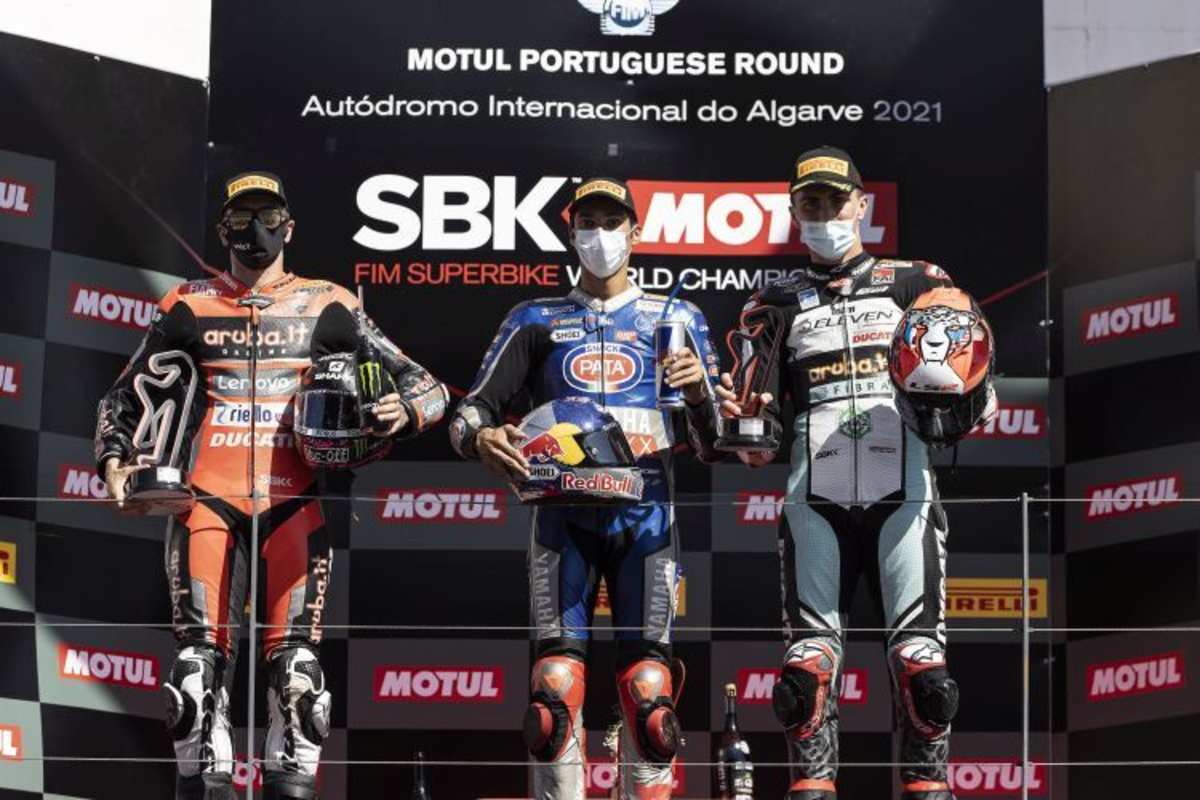 Scott Redding, Toprak Razgatlioglu & Loris Baz