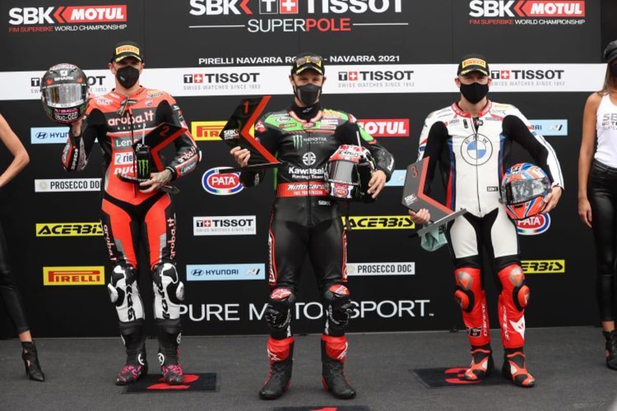 Superpole - Tom Sykes, Jonathan Rea & Scott Redding