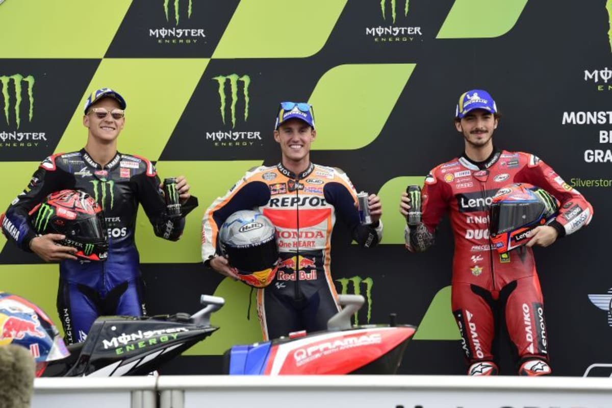 Fabio Quartararo, Pol Espargaró & Francesco Bagnaia