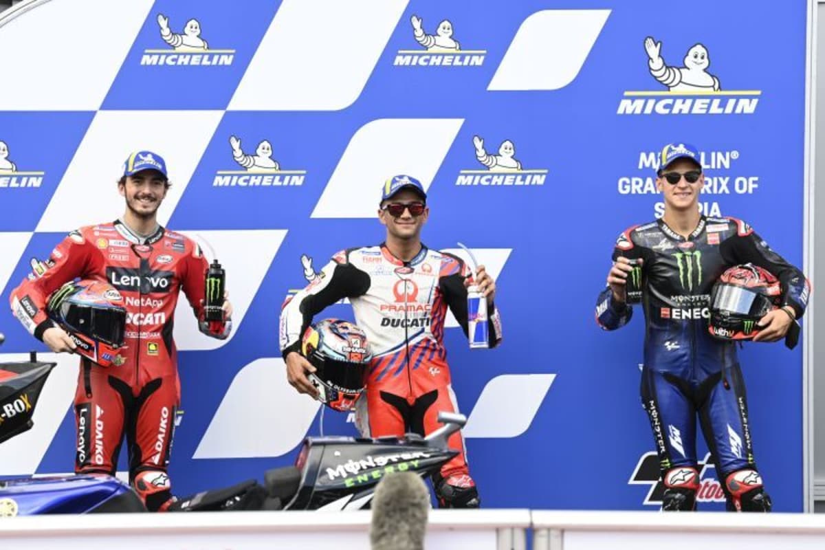 Jorge Martin, Francesco Bagnaia & Fabio Quartararo