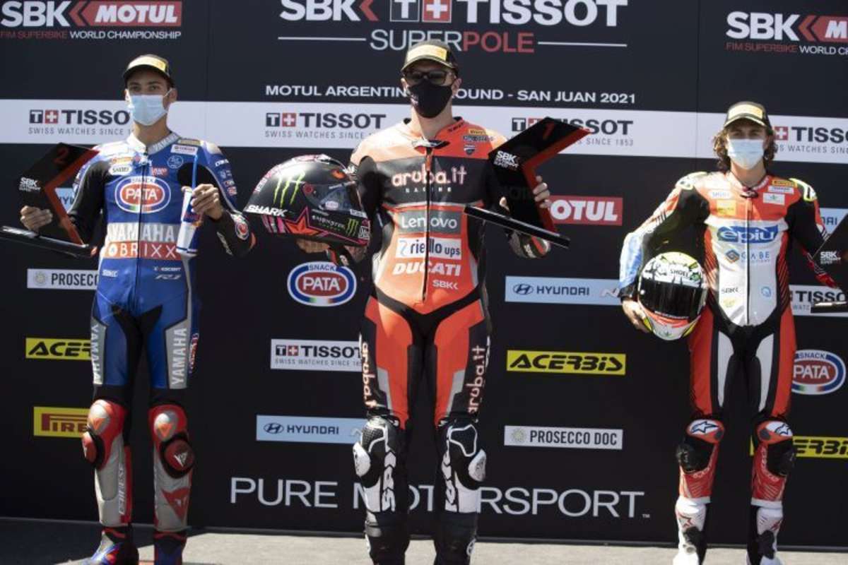 Superpole: Toprak Razgatlioglu, Scott Redding & Axel Bassani