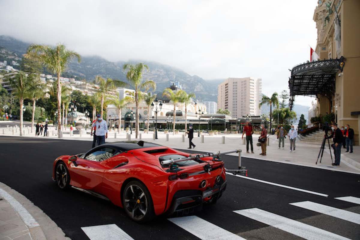 Charles Leclerc genoss die Fahrt durch das Fürstentum