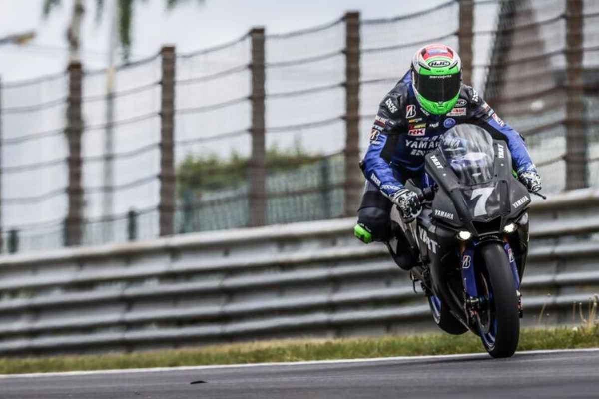 Marvin Fritz auf der YART-Yamaha
