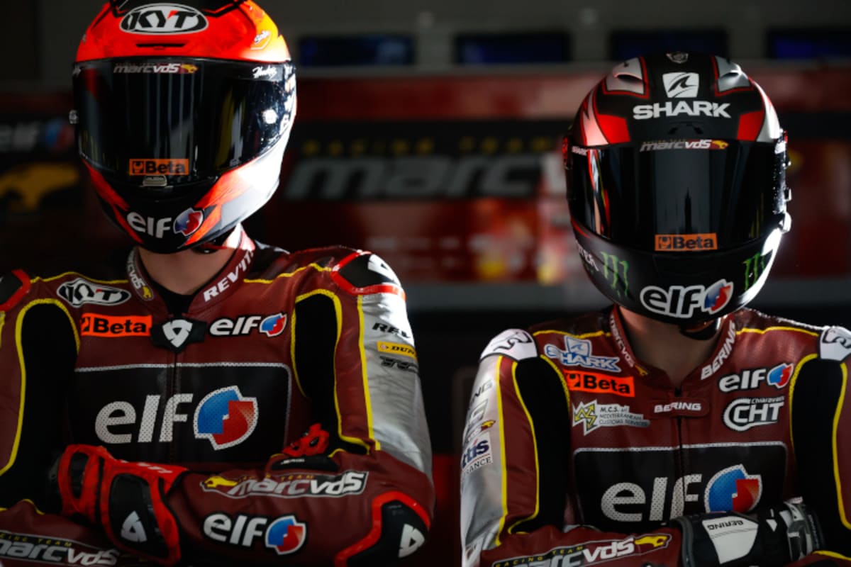 Augusto Fernandez und Sam Lowes im neuen Look