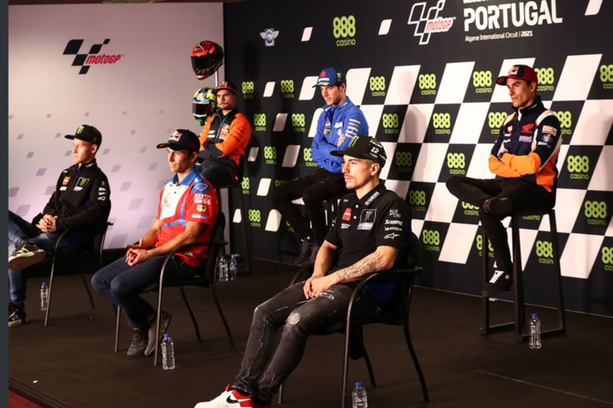 Marc Márquez war das große Thema bei der Pressekonferenz in Portimão