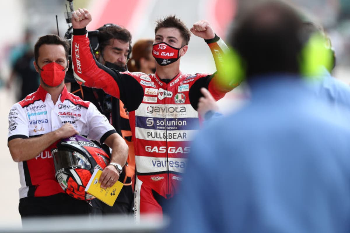 Izan Guevara durfte sich am Ende doch freuen