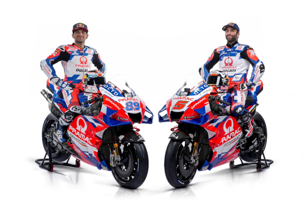 So präsentiert sich Pramac 2022: Jorge Martin und Johann Zarco
